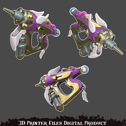 Heart of Hope Juno Cosplay MediBlaster Overwatch 2 3d model
