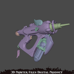 Heart of Hope Juno Cosplay MediBlaster Overwatch 2 3d model