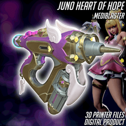Heart of Hope Juno Cosplay MediBlaster Overwatch 2 3d model