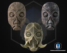 Skyrim Dragon Priest Masks - 3D Print Files 3d model