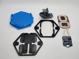 DIY Dual Coil Wireless Charging Pad 3d model