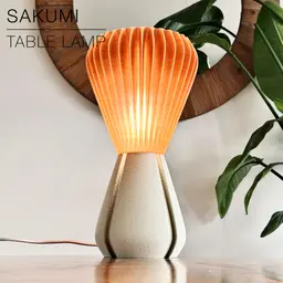 SAKUMI | Table Lamp E14 & E26/27 3d model