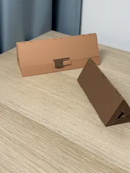 Roll Up Storage Box | Triangle Organizer 3d model