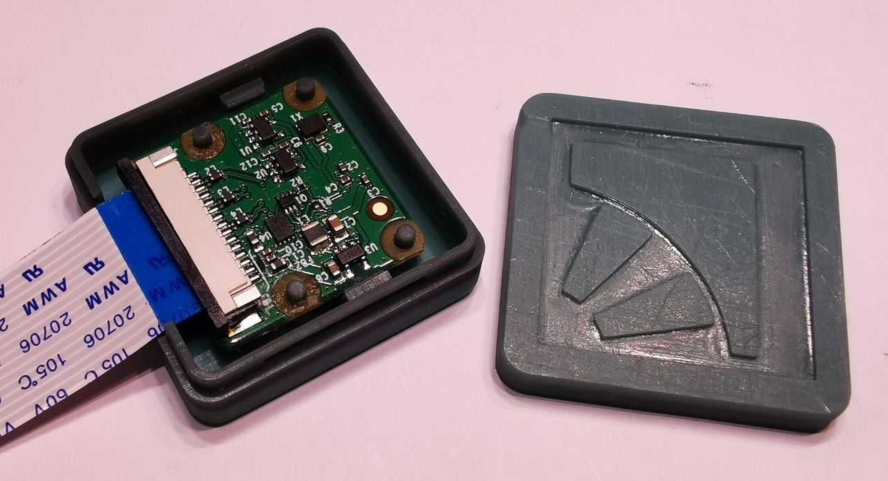 SnapBox Raspberry Pi Camera V2.1 - (Resin) 3d model