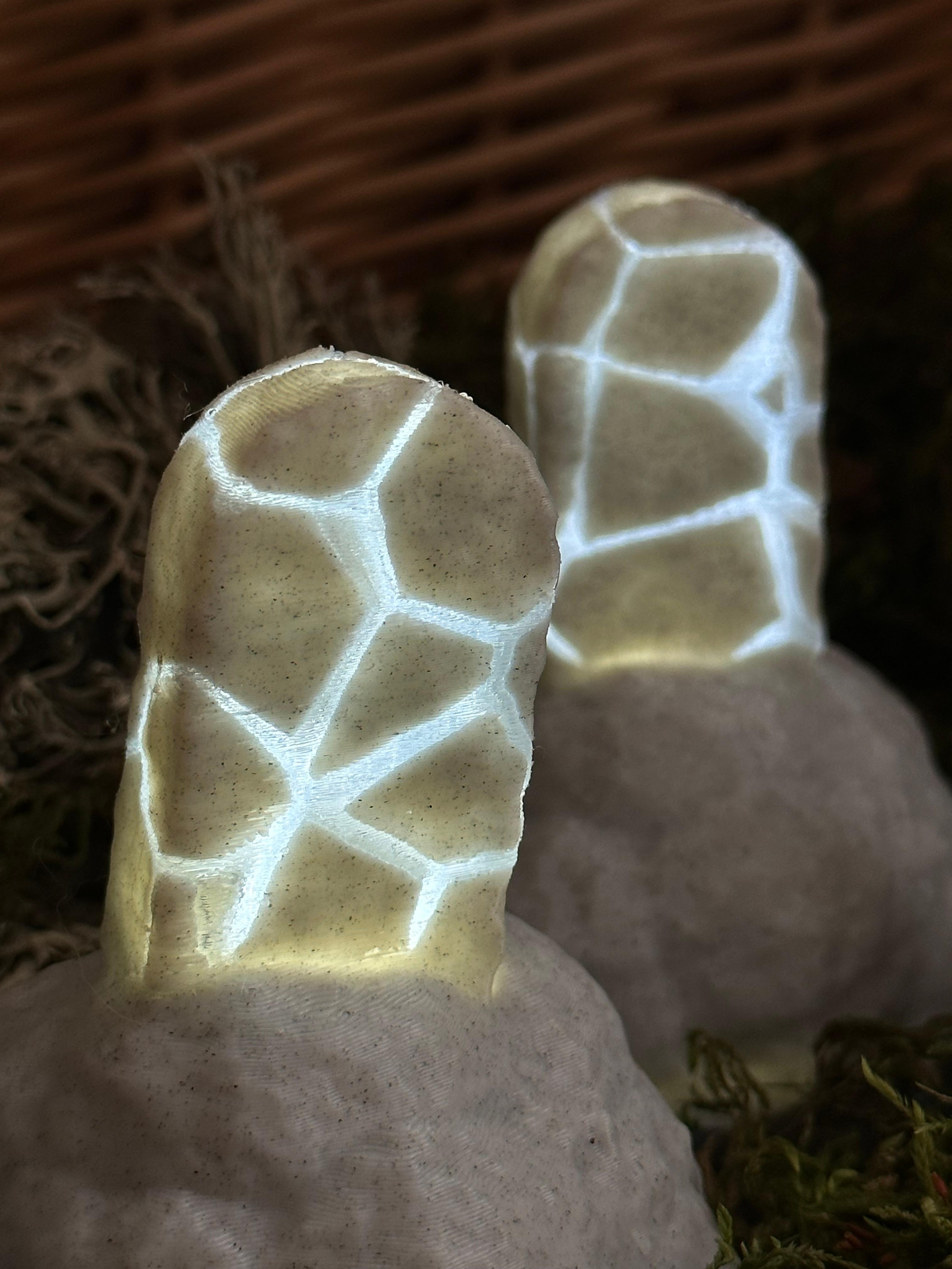 Cracked Tombstones (Straight) 3d model