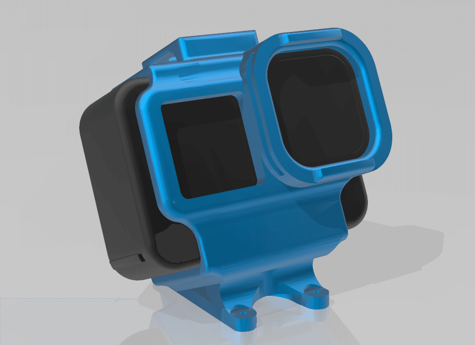 GoPro Hero 9 mount (AK47 & Apex) 3d model