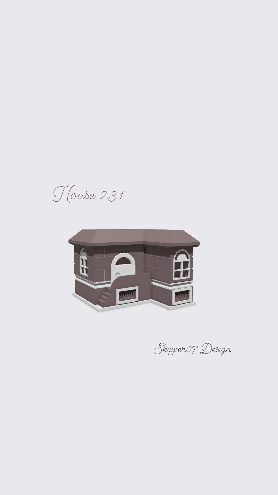 House 2.3.1 3d model