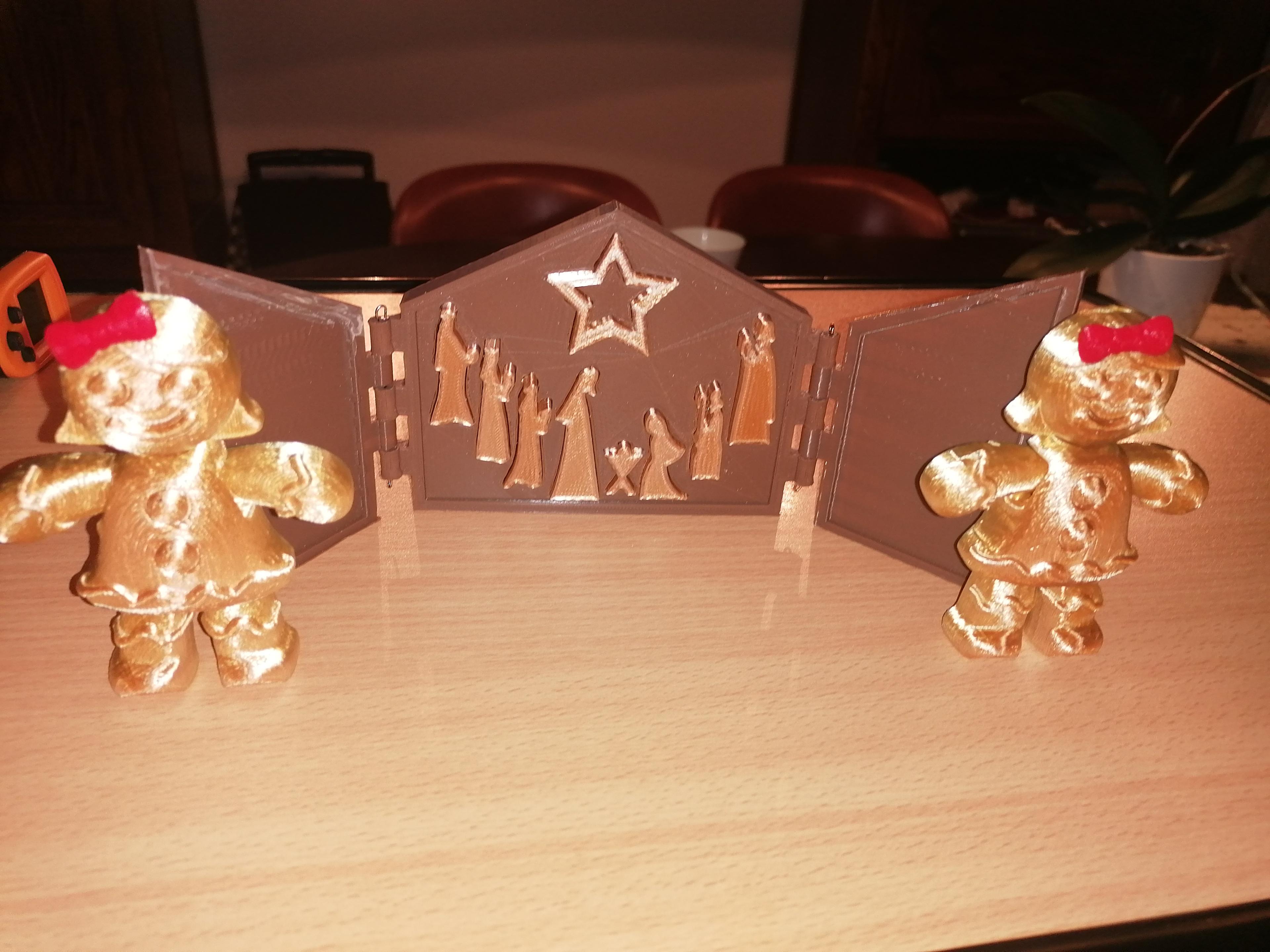 Christmas Nativity - printed some and saw many happy faces - 3d model
