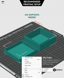 Box Container Set 3d model
