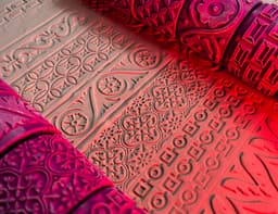Texture Rollers โ Renaissance Patterns 3d model