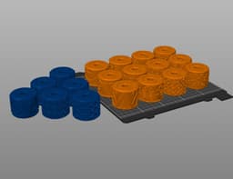 Texture Rollers โ Renaissance Patterns 3d model