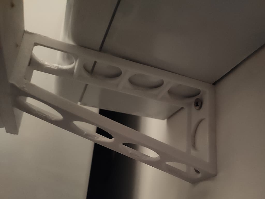 Wall mounting shelf 3d model