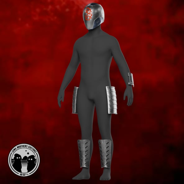 Ren Armor Set 3d model