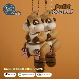 Petit Beaver 3d model