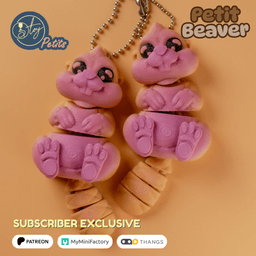 Petit Beaver 3d model