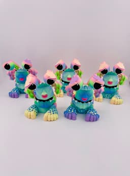 My Dream Monster -Buttons 3d model