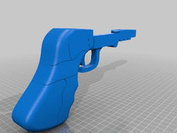 Batman 2022 Sticky Grenade Gun 3d model