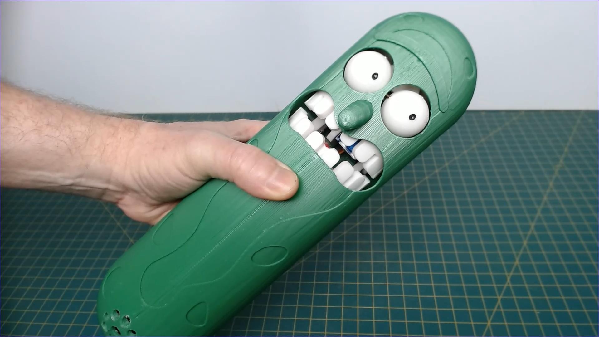 Animatronic Pickle Rick 3d model