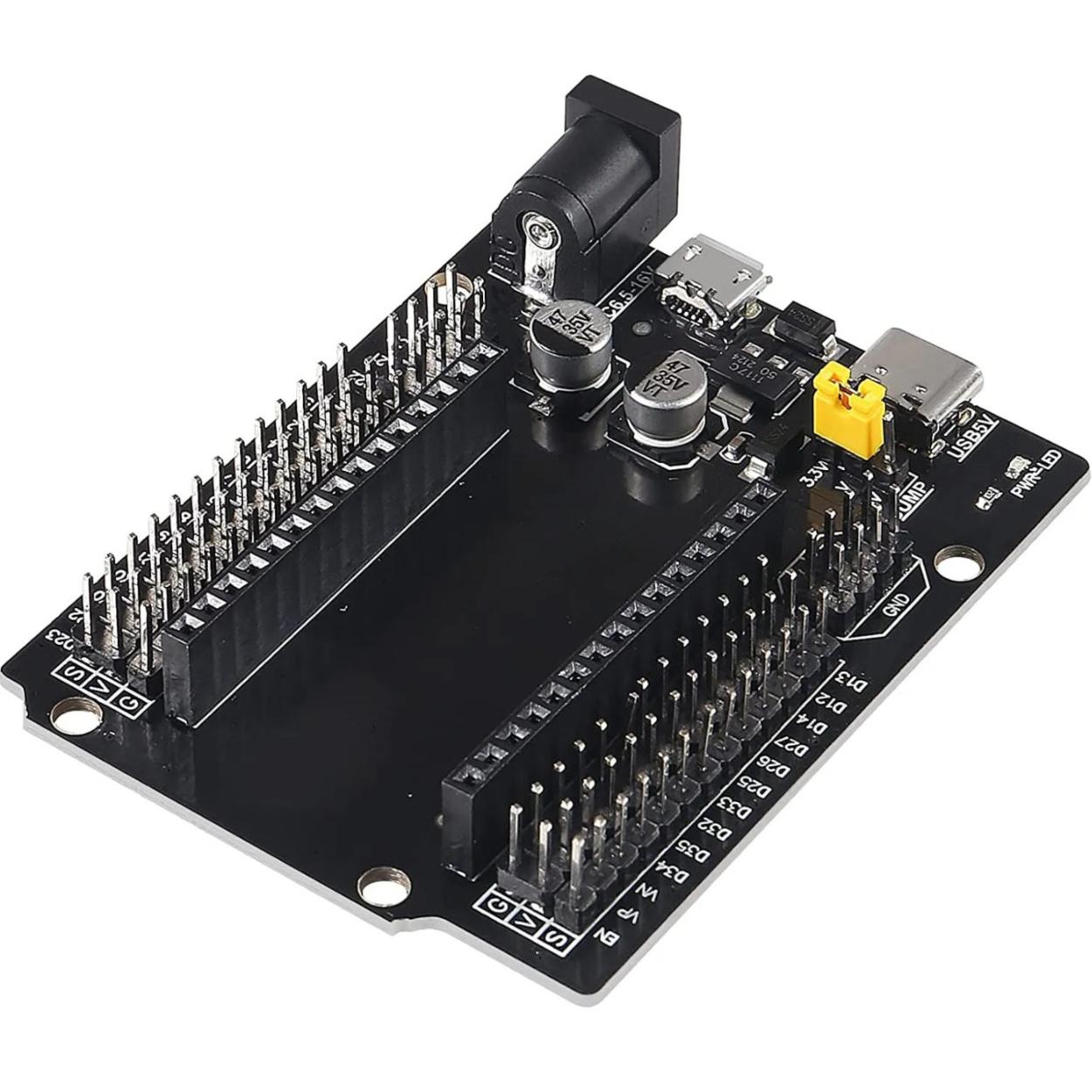 Esp32 Expansion Board Mounting Dimensions 3d model
