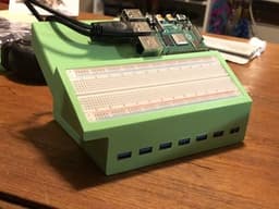 raspberry pi workbench 3d model