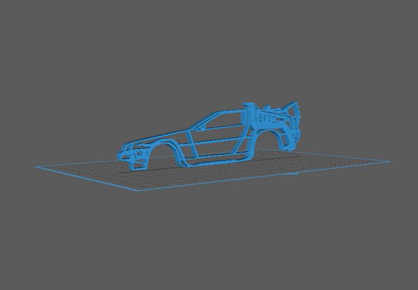 DeLorean DMC - 12 3d model