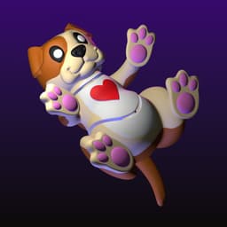 Brutus the Bulldog 3d model