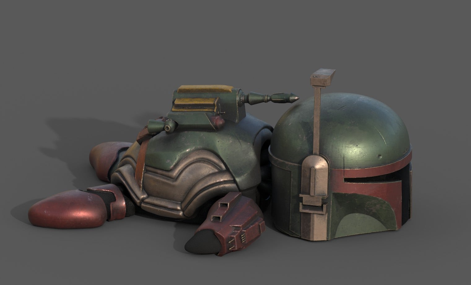 Super Turtle Boba Fett 3d model