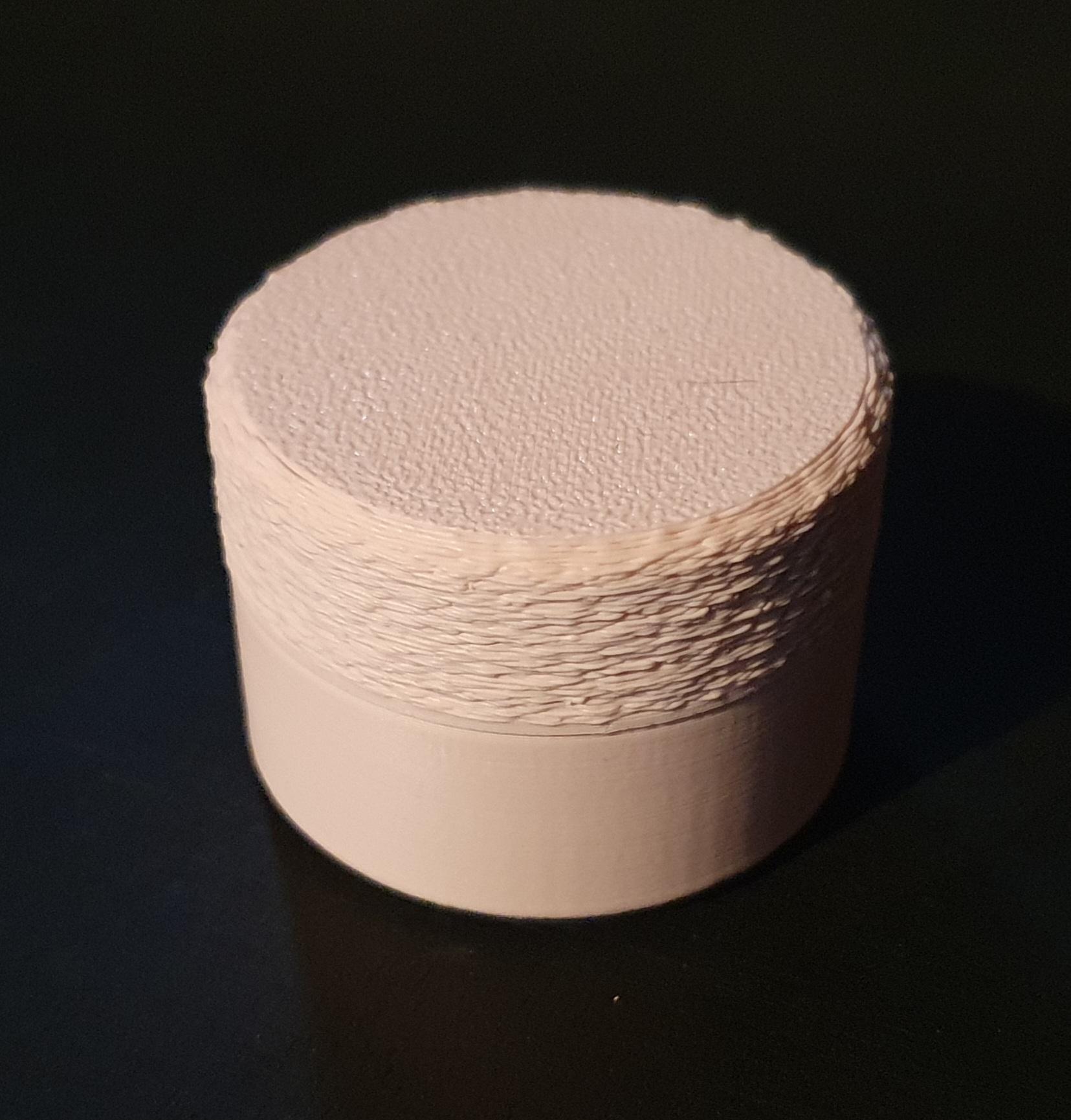 parametric can with threaded lid 3d model