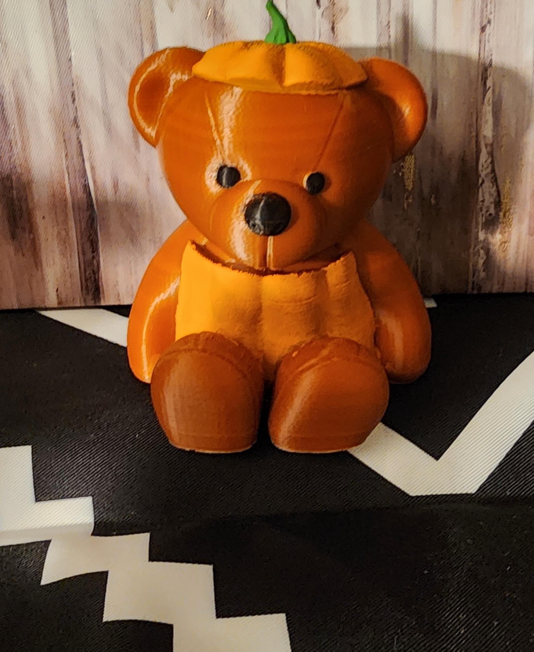 Pumpkin Bear 3d model