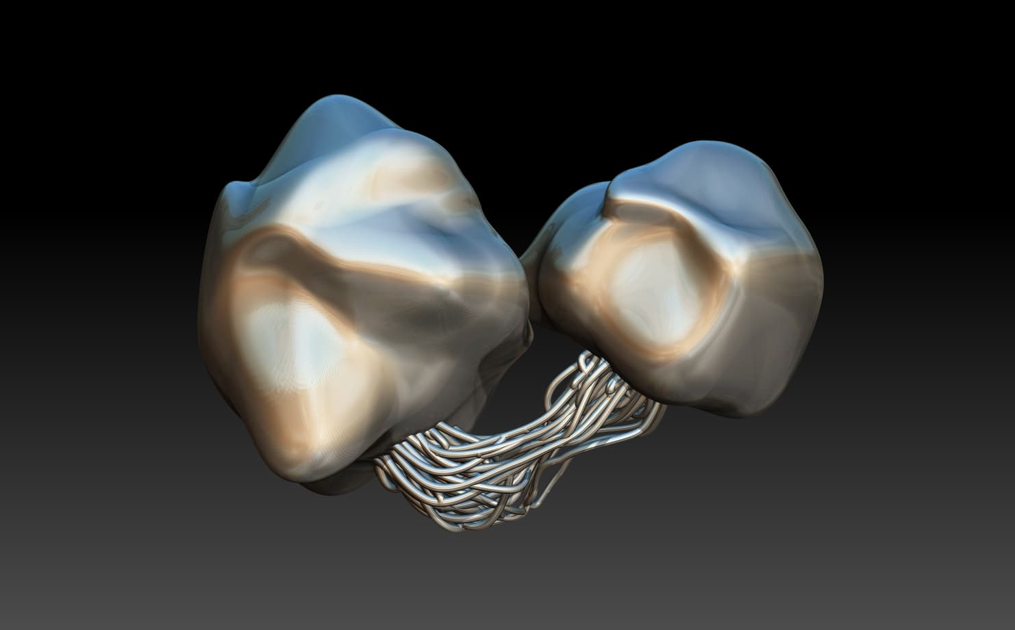 conected rocks.stl 3d model