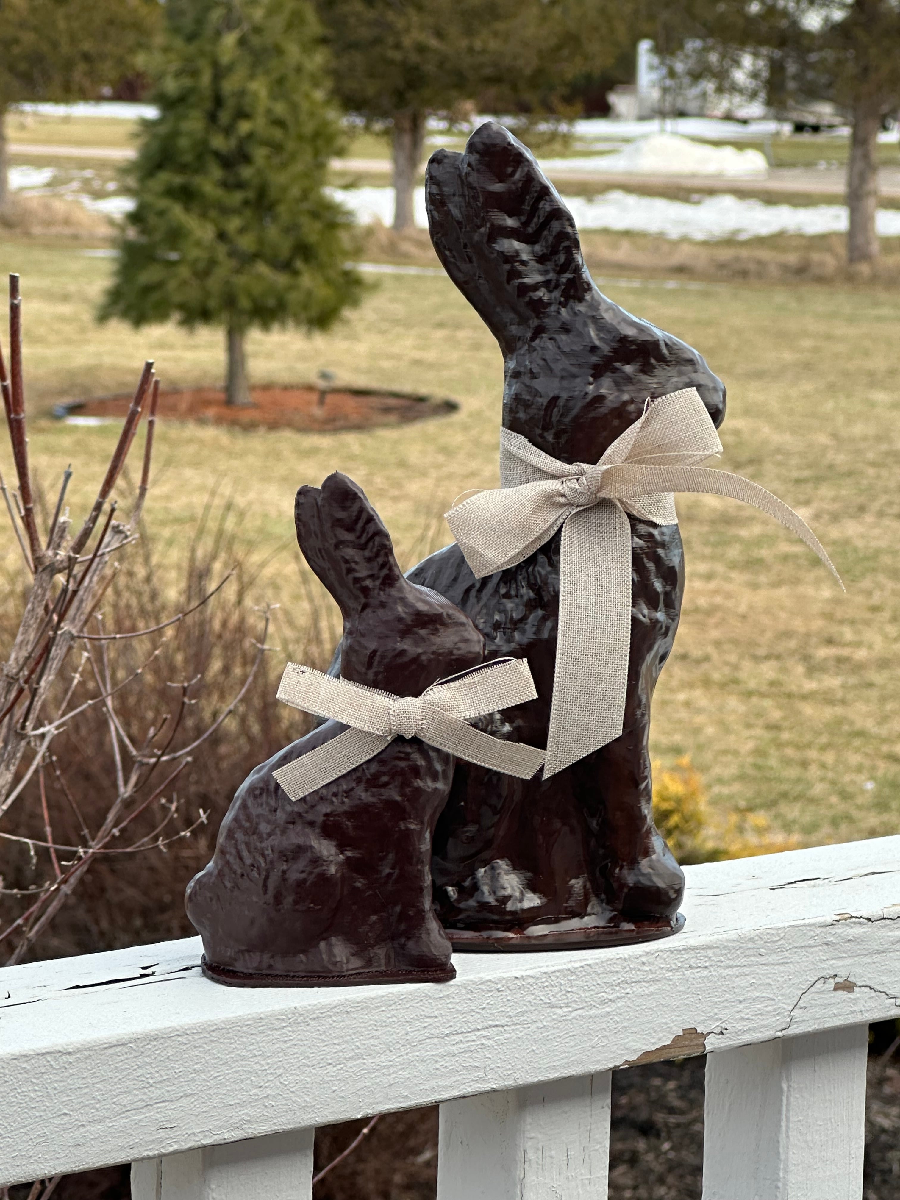 Chocolate Easter Bunny 3d model