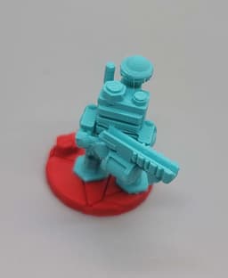 FHW: Worker Bots Medic with rifle 3d model