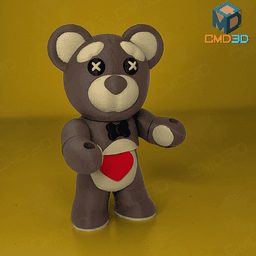 Articulated Valentines Teddy 3d model