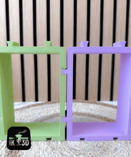 Modular Rectangular Display Shelves 3d model