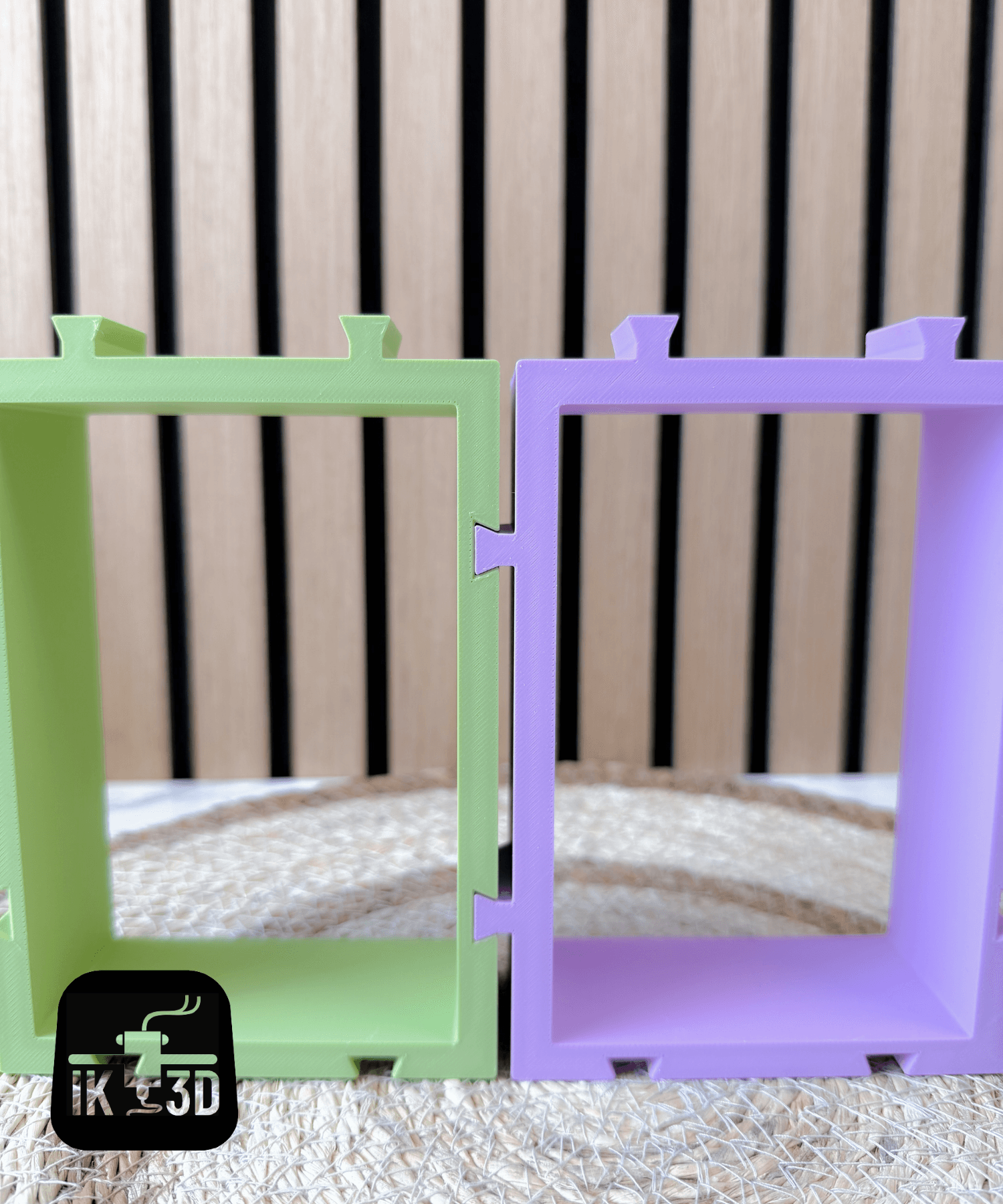 Modular Rectangular Display Shelves 3d model