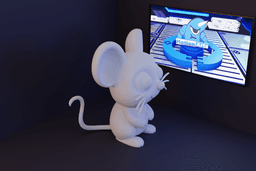 Ratinho cartoon.stl 3d model