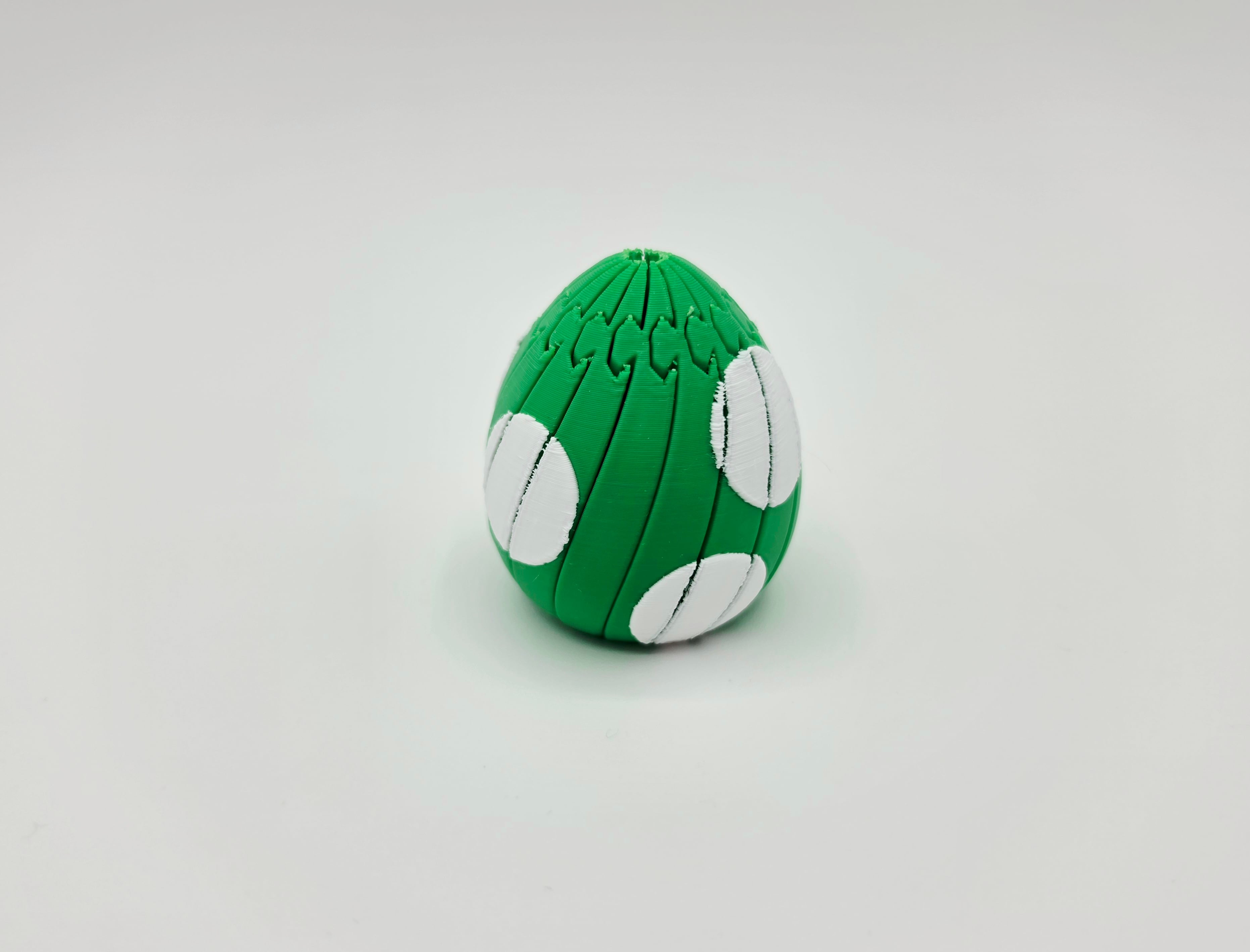Yoshi Egg Inspired Twist Fidget 3d model
