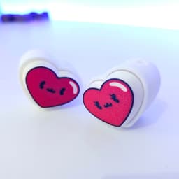 Heart Clicker Girl and Boy - Keychain Clickers 3d model