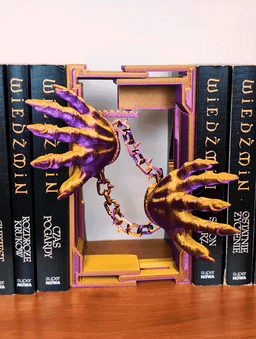 Abyss Hands: Halloween Adjustable Book nook 3d model