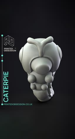 Caterpie - Pokemon - Fan Art 3d model