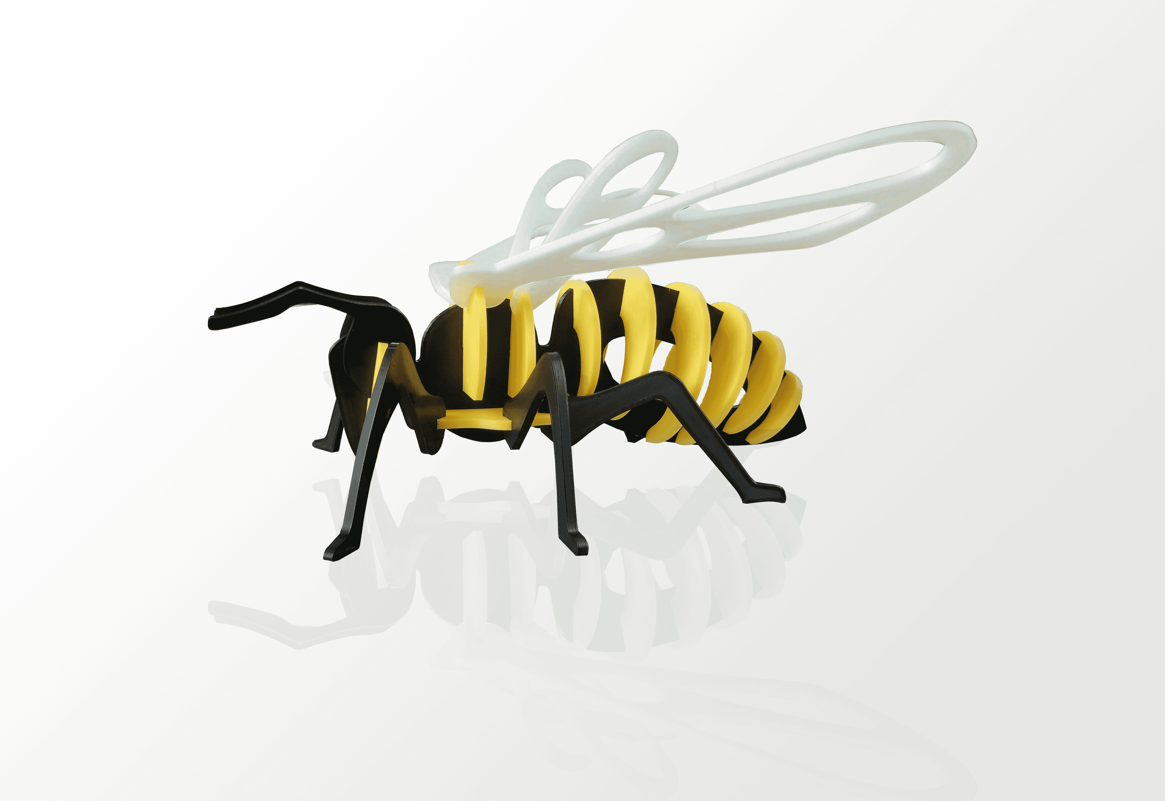  Bee Puzzle kit 3d model