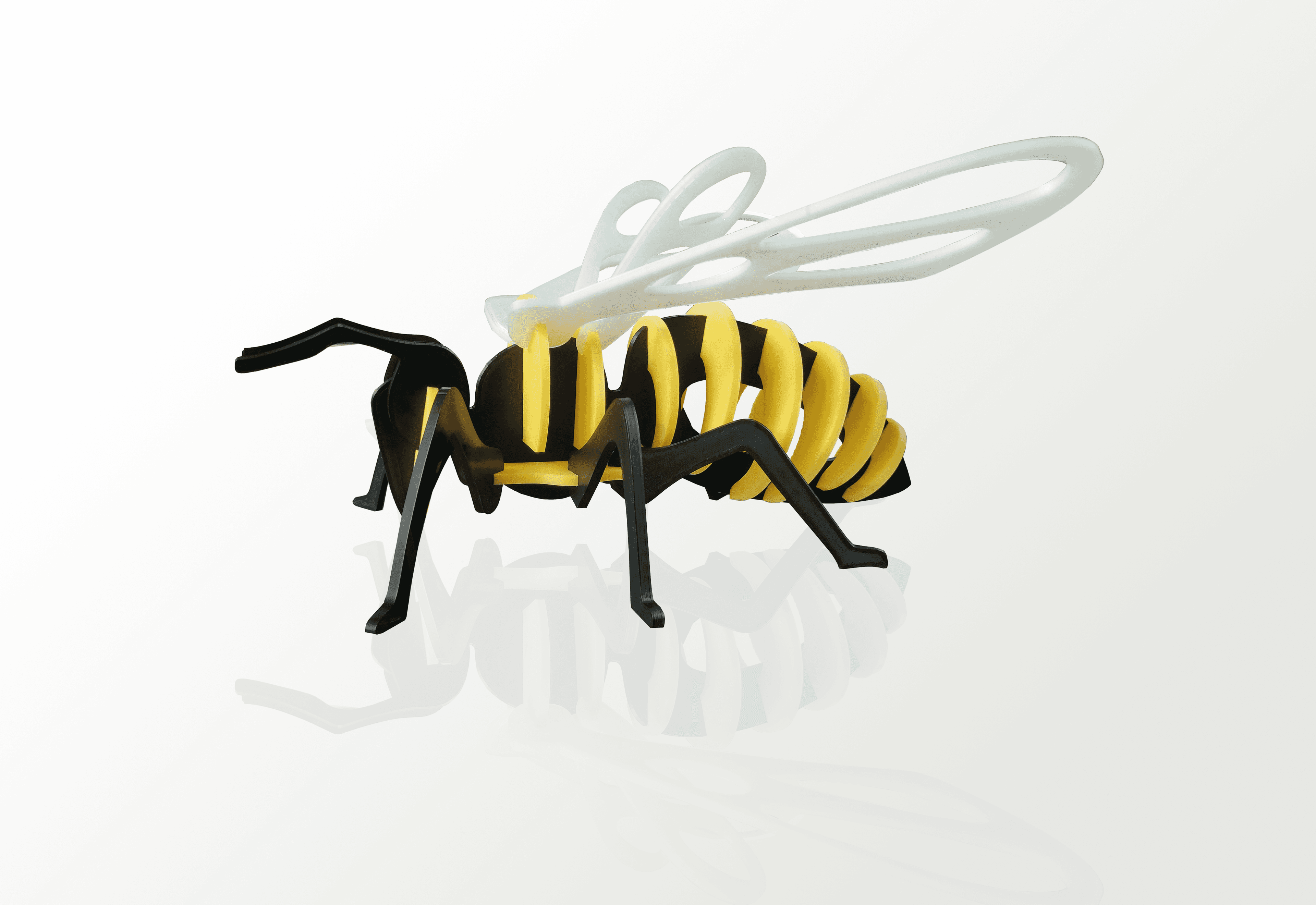 Bee Puzzle kit 3d model