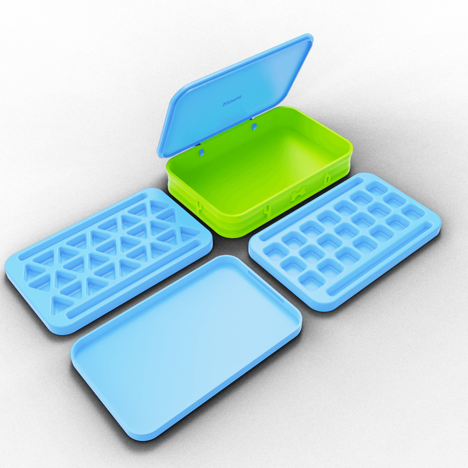 Wet Pallet Container 3d model