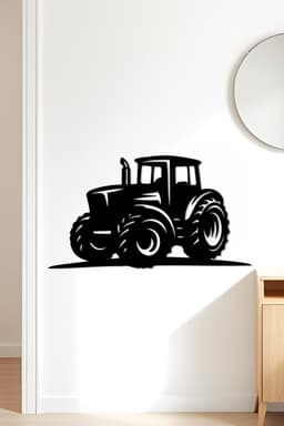 Tractor Wall Art, Wall Decor, Home Decor 3d model