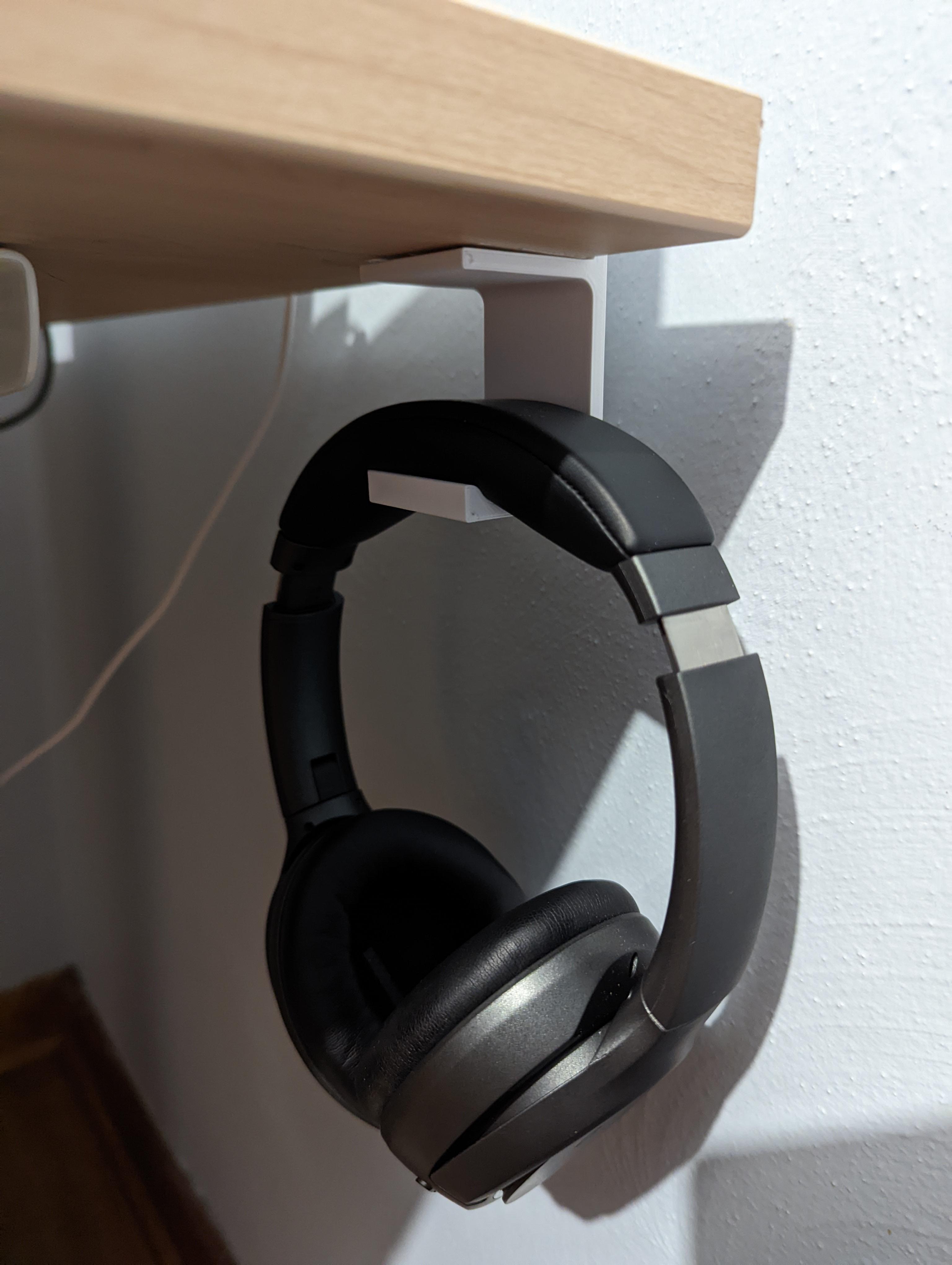 Basic Headphone Hanger for Uplift Desk 3d model