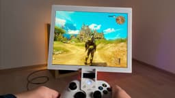 Xbox controller holder and case for iPad 3 screen 3d model