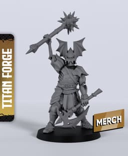 Skeleton Command Group - With Free Dragon - 5e DnD Inspired for RPG and Wargamers 3d model