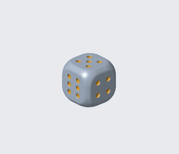 LUCKY DICE, 6-up cheater dice, K6 dice 3d model
