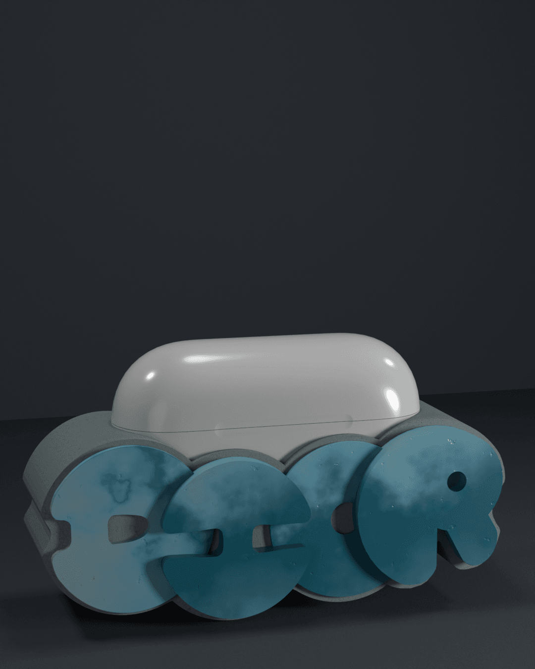 #1 Dior Airpods Pro 1/2 case 3d model