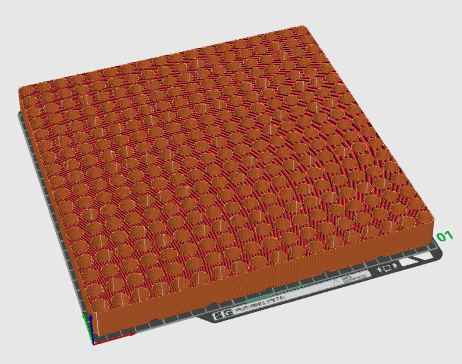 Gridfinity Sharpie Permanent Marker Holder Collection 3d model